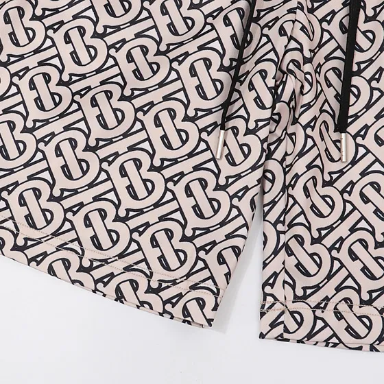 BUR Monogram Shorts - BUR0041 - Image 7