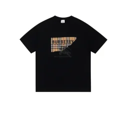 BUR Logo Printed Cotton T-Shirt - BUR0066