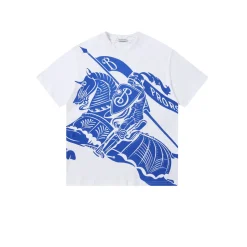 BUR Logo Printed Cotton T-Shirt - BUR0069