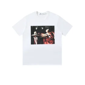 OW Over Caravaggio Egypt Cotton T-Shirt - OW0003