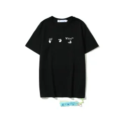 OW Bart Peace Oversized Cotton T-Shirt  - OW0005