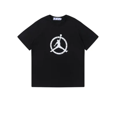 OW x Jordan Cotton T-Shirt - OW0010