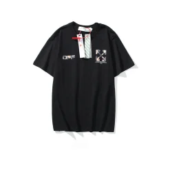 OW x Daisy flower Cotton T-Shirt - OW0013