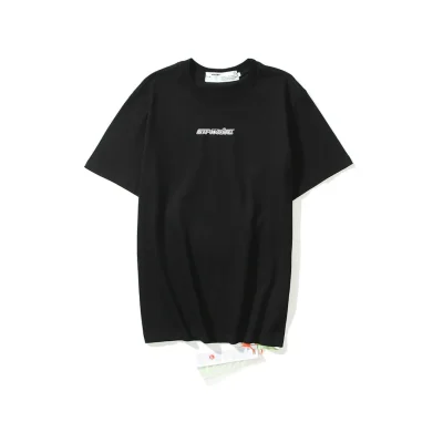 OW Co Virgil Abloh Back Arrow Cotton T-Shirt - OW0015