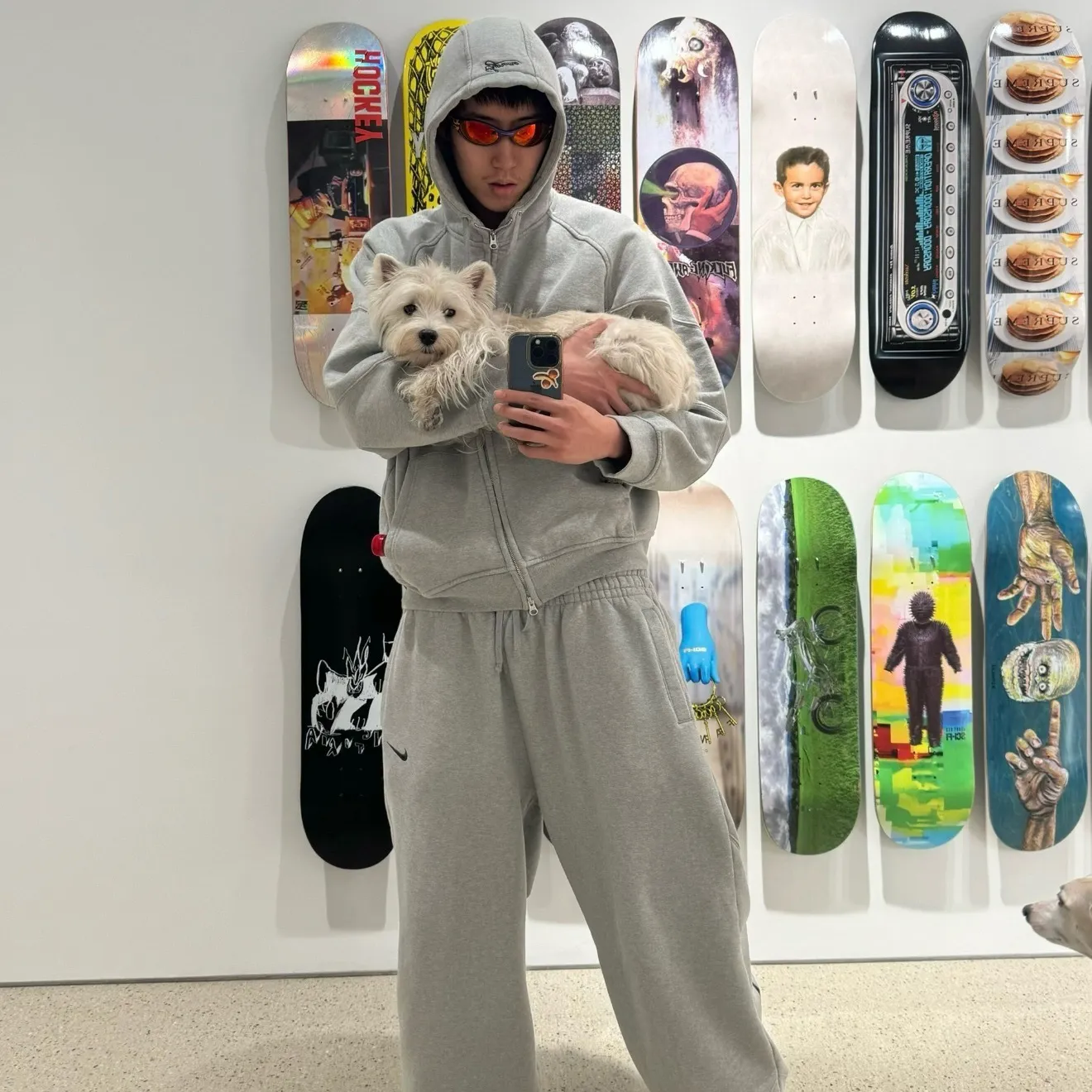 SUP x NK Track Trousers - SUP0123 - Image 5