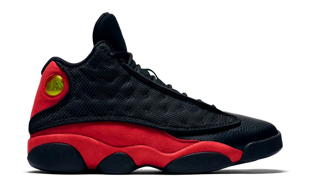 Jordan 13 Bred (2017) on white background