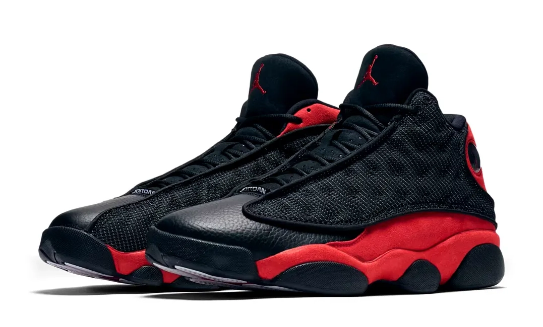 Jordan 13 Bred (2017) on white background