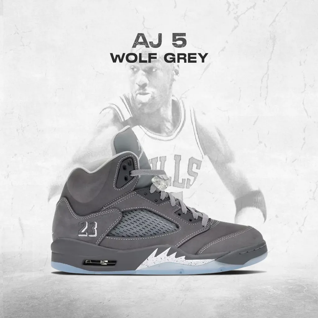 AJ 5 Wolf Grey 2026