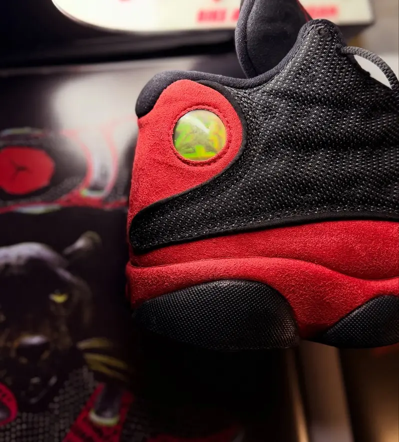 Jordan 13 Bred on hand