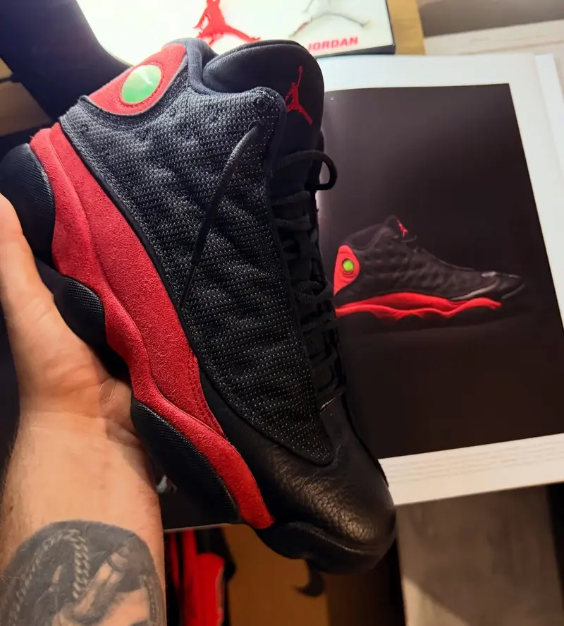 Jordan 13 Bred on hand
