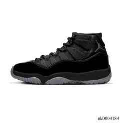 Alternative view of AJ 11 Black Red Grey Shoes Sneakers - nk0004184