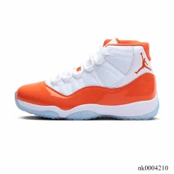 Alternative view of AJ 11 White Orange Shoes Sneakers - nk0004210