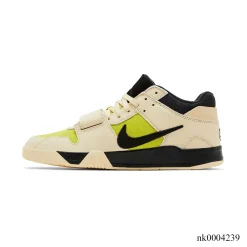 Alternative view of Travis Scott x Jumpman Jack Bright Cactus Shoes Sneakers - nk0004239