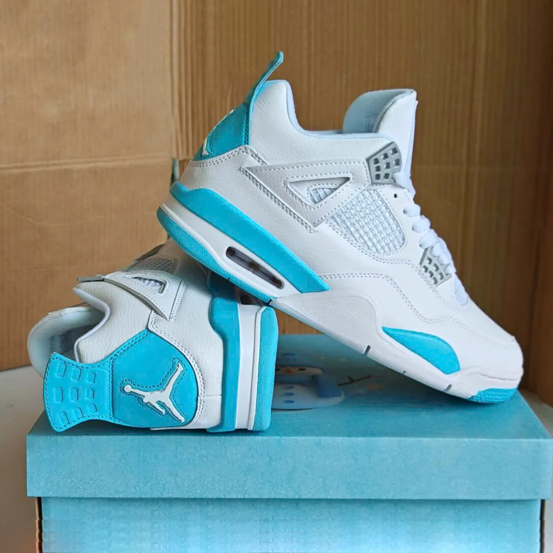 AJ 4 Blue Chill Shoes Sneakers - nk0004708 - Image 6