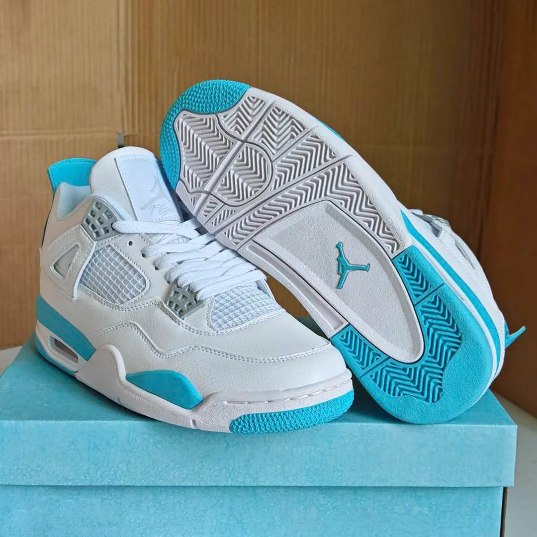 AJ 4 Blue Chill Shoes Sneakers - nk0004708 - Image 7