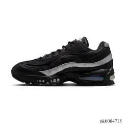 Alternative view of AM 95 Big Bubble Black Metallic Silver Shoes Sneakers - nk0004715