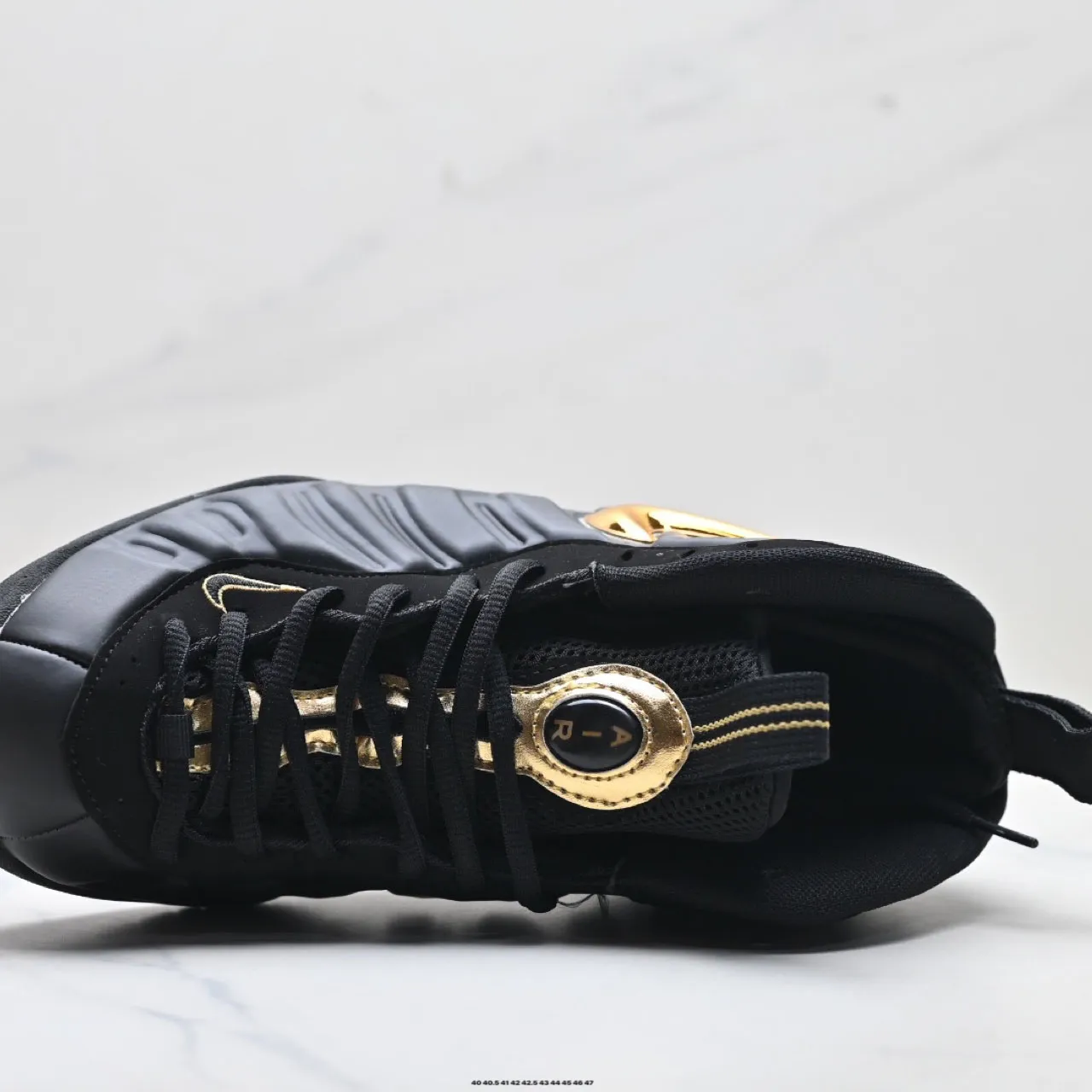 Air Foamposite Pro 'Black Metallic Gold' Shoes Sneakers – nk0004788 - Image 5