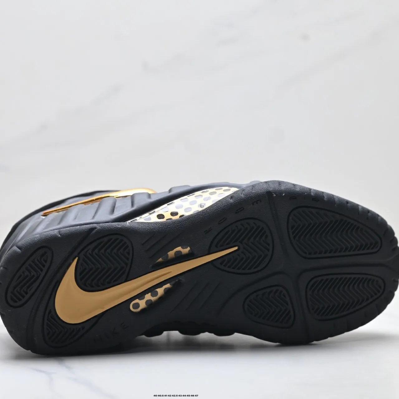 Air Foamposite Pro 'Black Metallic Gold' Shoes Sneakers – nk0004788 - Image 8