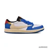 Union LA x Fragment Design x AJ 1 Low Storm Blue Shoes Sneakers – nk0004848