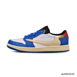 Alternative view of Union LA x Fragment Design x AJ 1 Low Storm Blue Shoes Sneakers – nk0004848