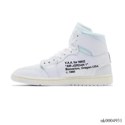Alternative view of [Premium] Virgil Abloh Archive x AJ 1 High OG 'Alaska' Shoes Sneakers – nk0004931