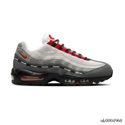 AM 95 SP x Undefeated Geo Tokyo Bright Crimson Shoes Sneakers - nk0004959