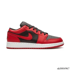 AJ 1 Low Reverse Bred Shoes Sneakers - nk0004967