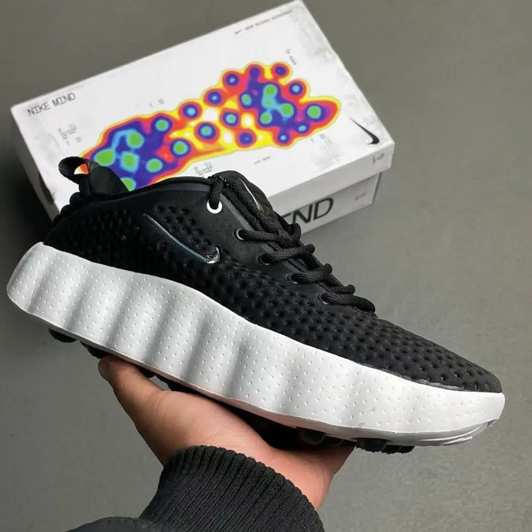 Mind 002 Black White Shoes Sneakers - nk0005000 - Image 3