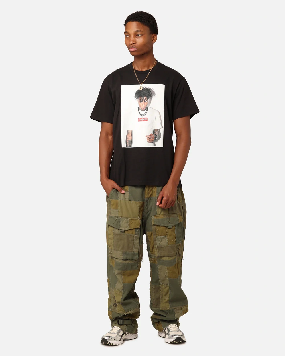 supreme tee outfit ideas