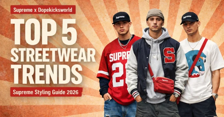 Top 5 Streetwear Fashion Trends in 2026