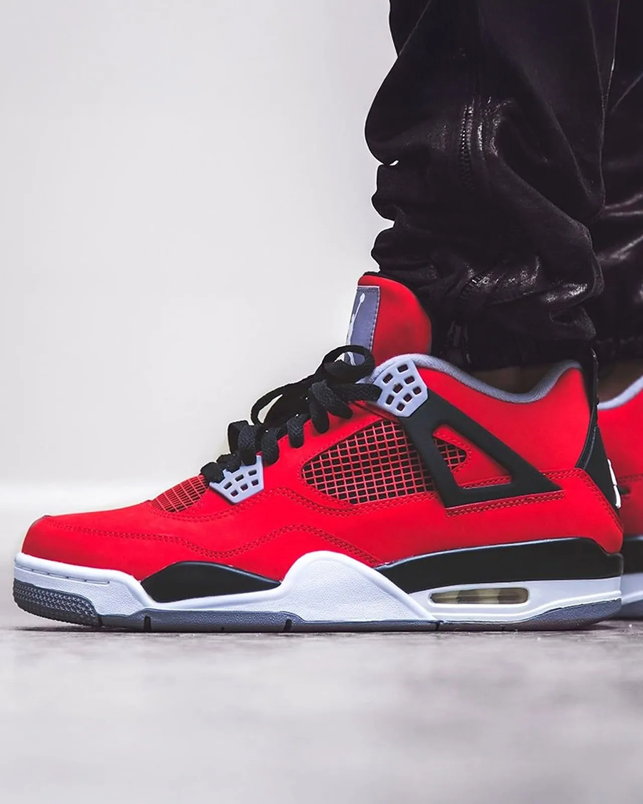 Jordan 13 Toro Bravo 2026 on feet (Lateral view)