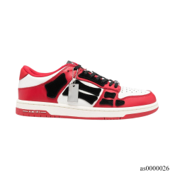 Alternative view of AMR Skel Top Low White Red White Shoes Sneakers - as0000026