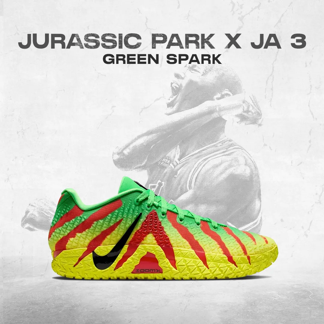 jurassic park x Ja 3  Green Spark
