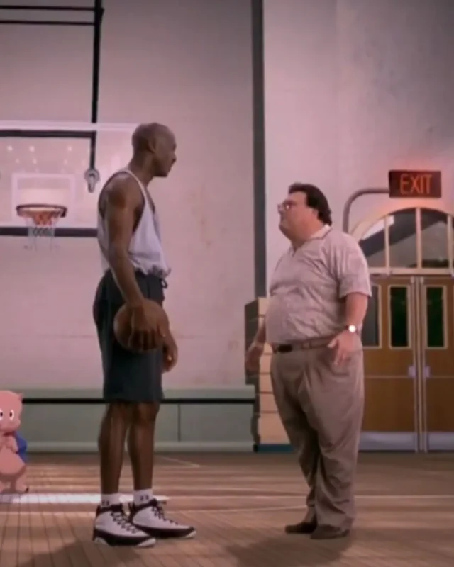 The Air Jordan 9 ‘Space Jam’ worn by MJ in the iconic film of the same name.