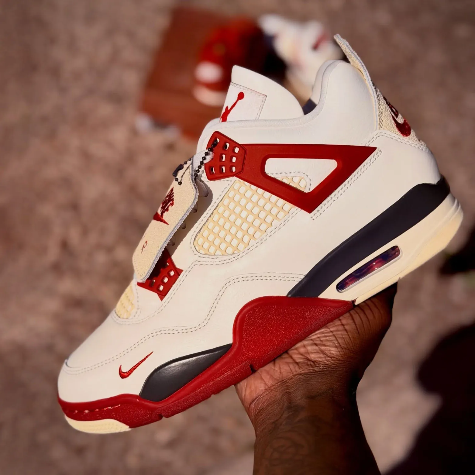 Nygel Sylvester x AJ 4 Brick after Brick