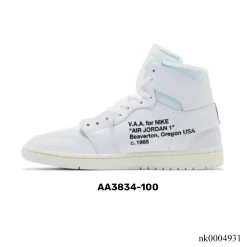 Alternative view of [Premium] Virgil Abloh Archive x AJ 1 High OG 'Alaska' Shoes Sneakers – nk0004931