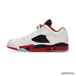 Alternative view of AJ 5 Retro Low Fire Red Shoes Sneakers - nk0005016