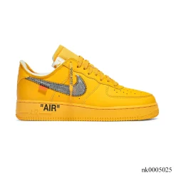 AF 1 Low OW ICA University Gold Shoes Sneakers - nk0005026