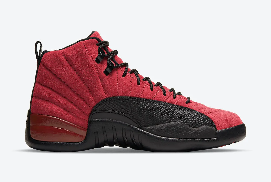 AJ 12 reverse flu game side view
