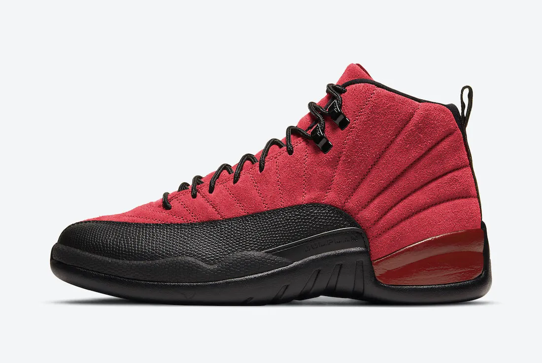 AJ 12 reverse flu game side view