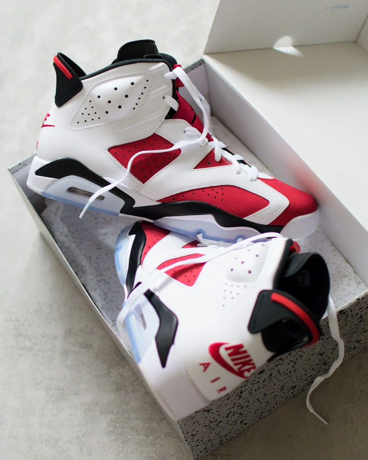 aj 6 carmine 2027 in box
