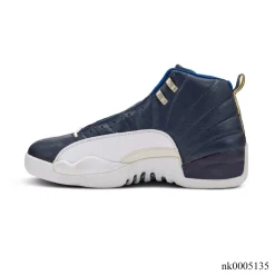 Alternative view of AJ 12 OG Obsidian Shoes Sneakers - nk0005135