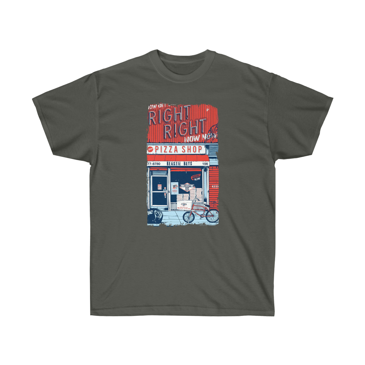 Beasite Boys Pizza Shop Men T-Shirt - Image 13