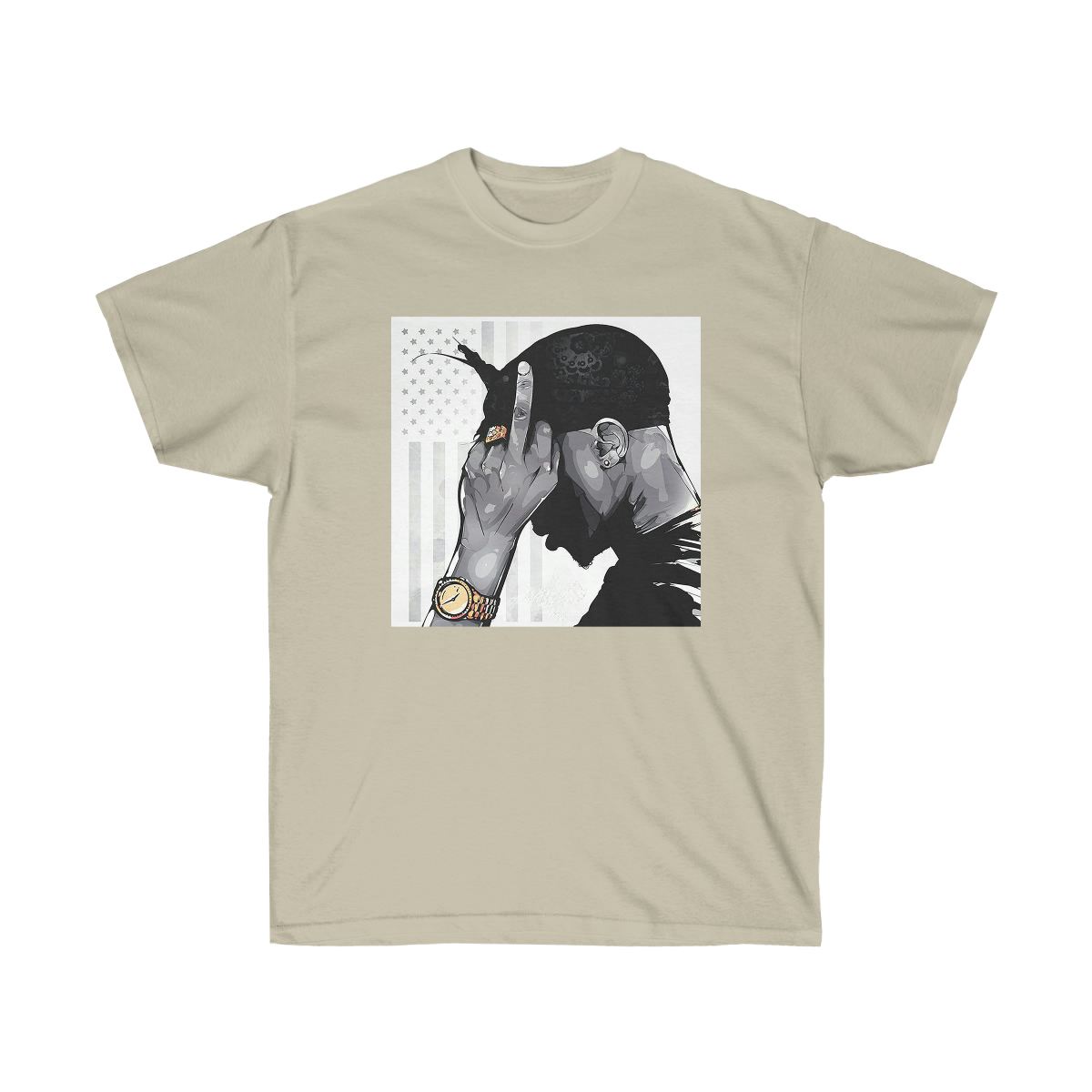 2Pac Fck U Men T-Shirt - Image 3