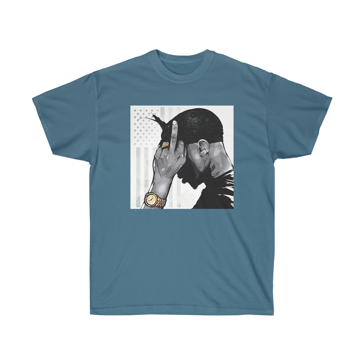 2Pac Fck U Men T-Shirt - Image 9
