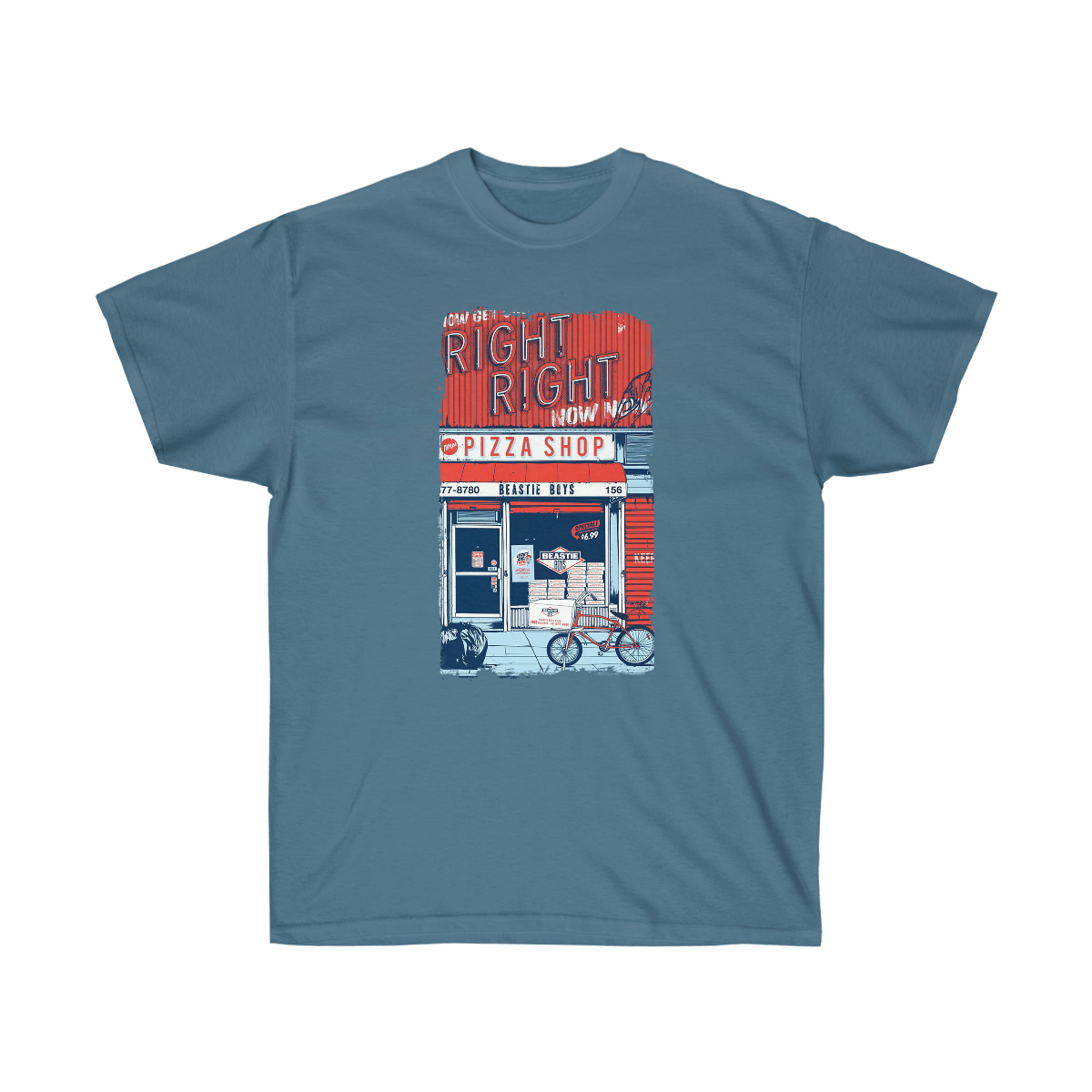 Beasite Boys Pizza Shop Men T-Shirt - Image 11
