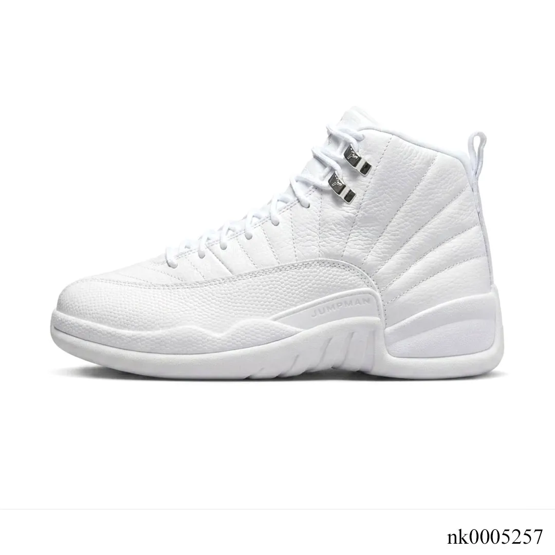 AJ 12 Retro All White Shoes Sneakers - nk0005257 - Image 2
