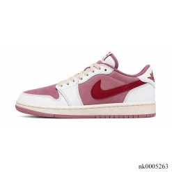 Alternative view of Travis Scott x AJ 1 Retro Low OG 'Sail Tropical Pink' Shoes Sneakers – nk0005263