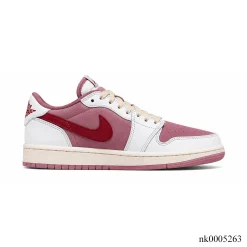 Travis Scott x AJ 1 Retro Low OG 'Sail Tropical Pink' Shoes Sneakers – nk0005263