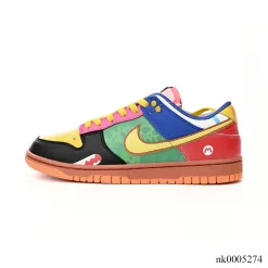 Alternative view of Dunk Low "What the Super Mario" Shoes Sneakers - nk0005274